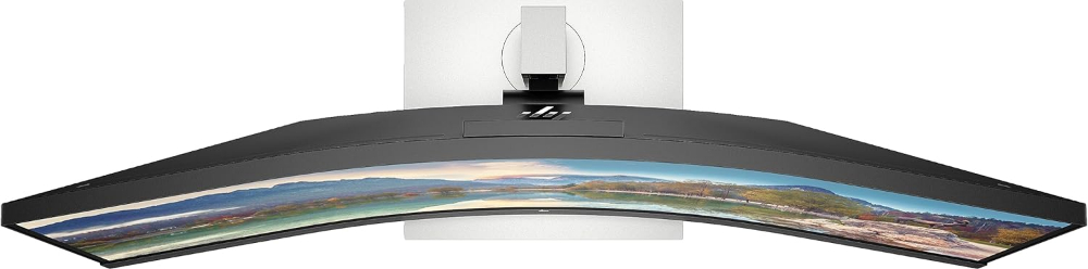 HP EliteDisplay E34m G4 34 inch Curved 2440 x 1440 2K WQHD LED-Backlit LCD Conferencing Monitor, USB-C, HDMI, USB Hub, DisplayPort, Camera, Built-in Speaker and Desk Mount Monitor Stand