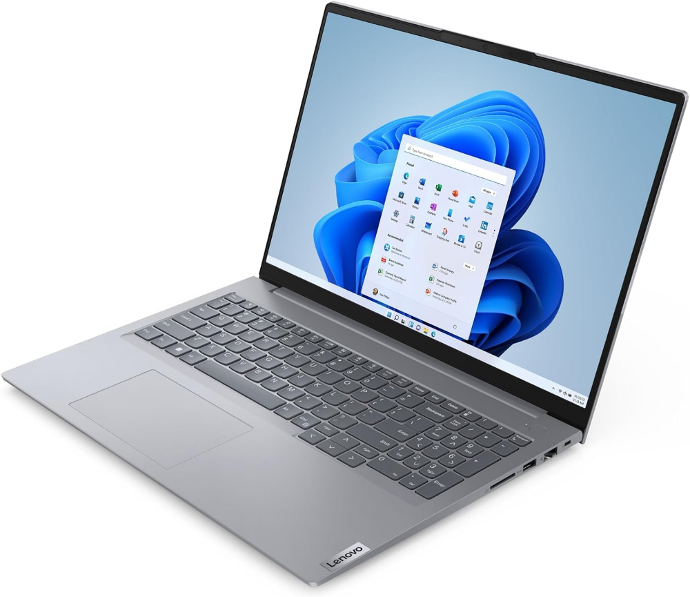 Lenovo ThinkBook 16 G6 IRL, Intel Core i5 1335U, 8GB DDR5 , 512GB SSD  16" fingerprint Reader, Windows 11 Pro