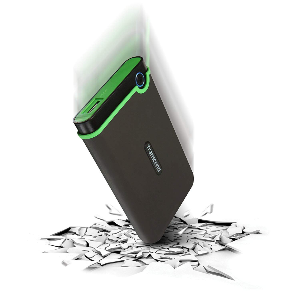 Transcend External Portable HDD 2TB USB 3.1 ,Iron Grey