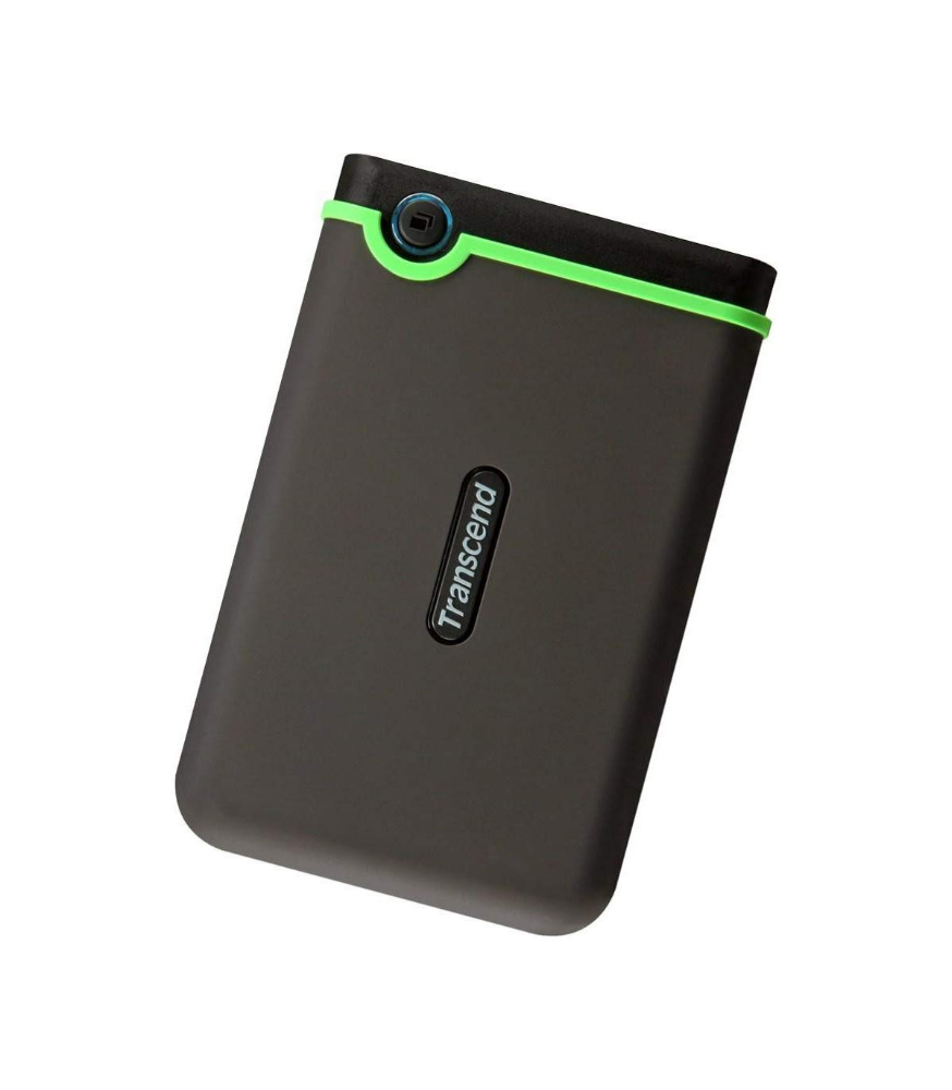 Transcend External Portable HDD 2TB USB 3.1 ,Iron Grey