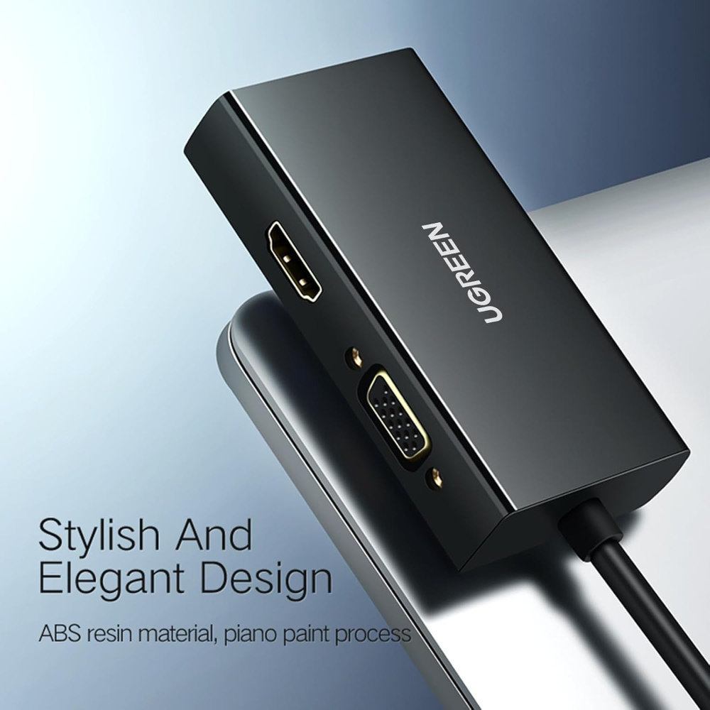 UGREEN Mini DP to HDMI/VGA/DVI Converter