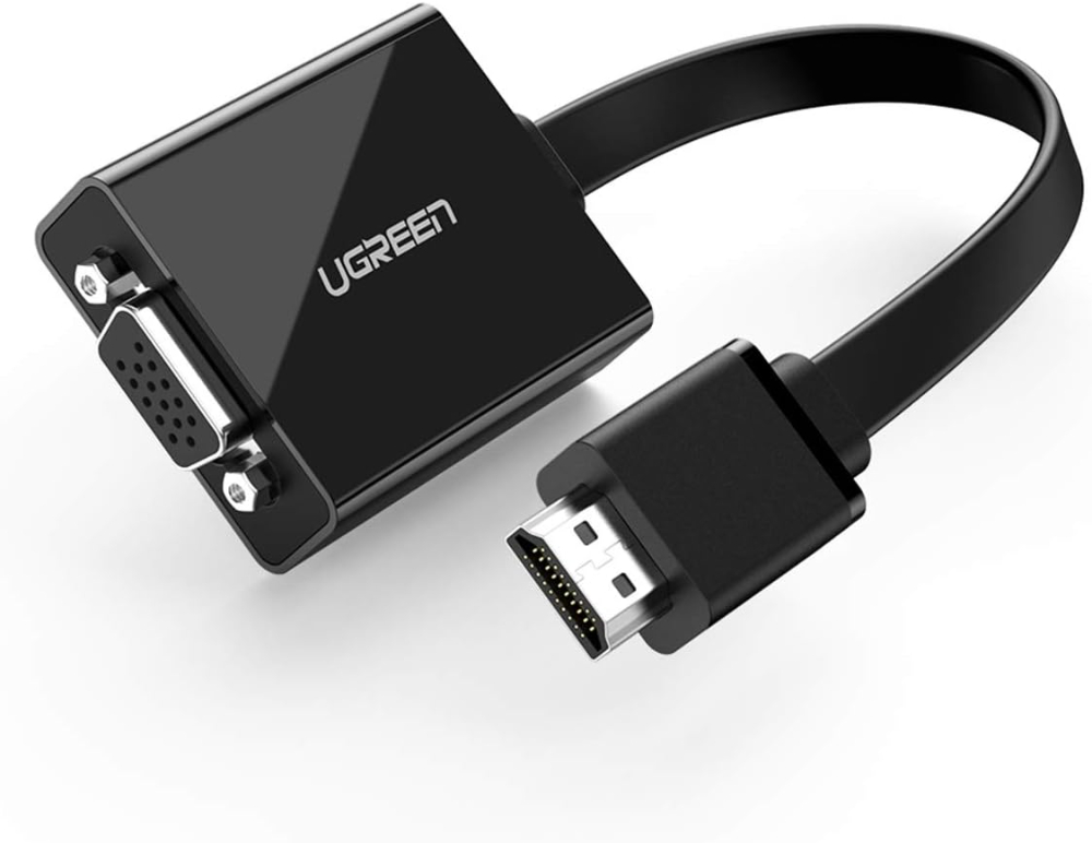 UGREEN Active HDMI to VGA Adapter with 3.5mm Audio Jack