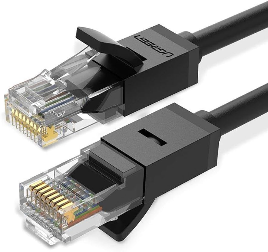 UGREEN Cat6 UTP Ethernet Cable (1m, Black)