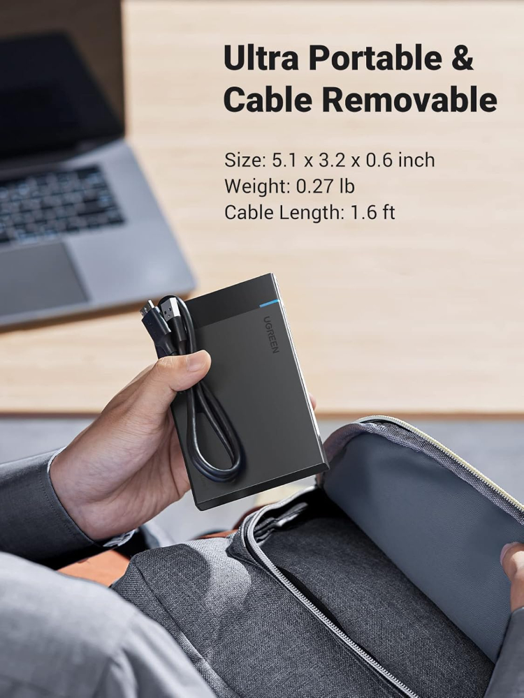 UGREEN 2.5" Hard Drive Enclosure USB 3.0