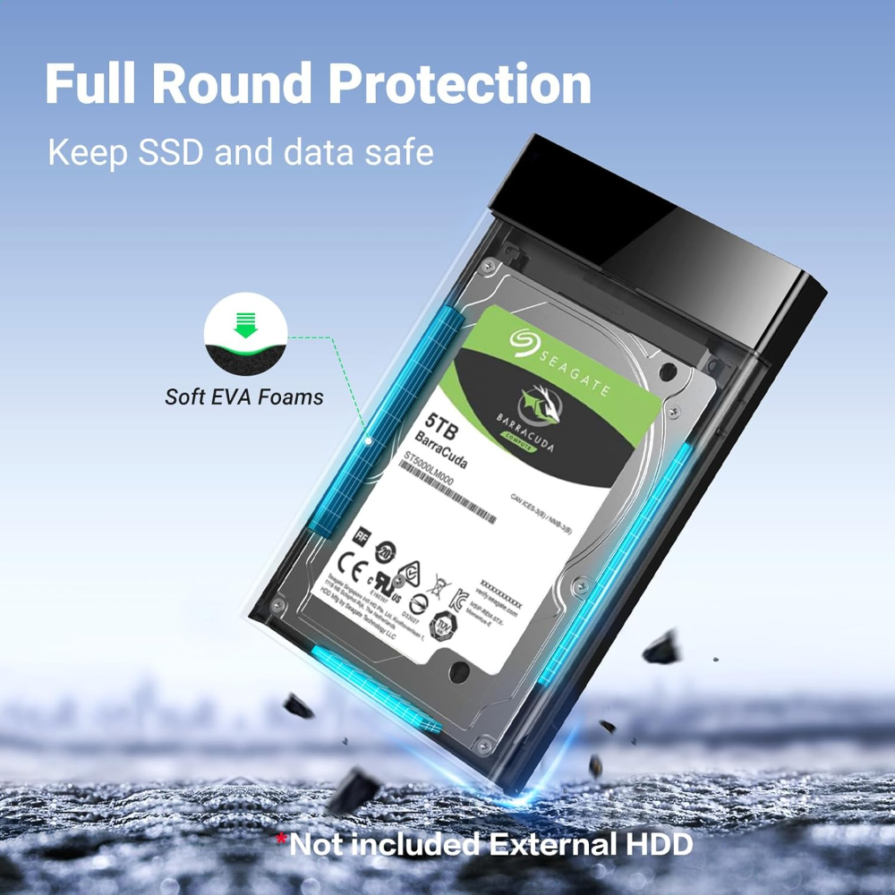 UGREEN 2.5" Hard Drive Enclosure USB 3.0