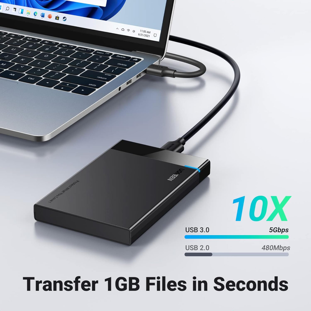 UGREEN 2.5" Hard Drive Enclosure USB 3.0