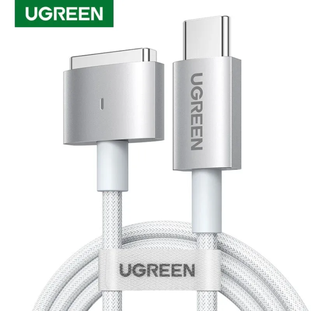 Ugreen 140W USB-C to Magsafe 3 Braided Charging Cable for MacBook Pro / Air – 2m