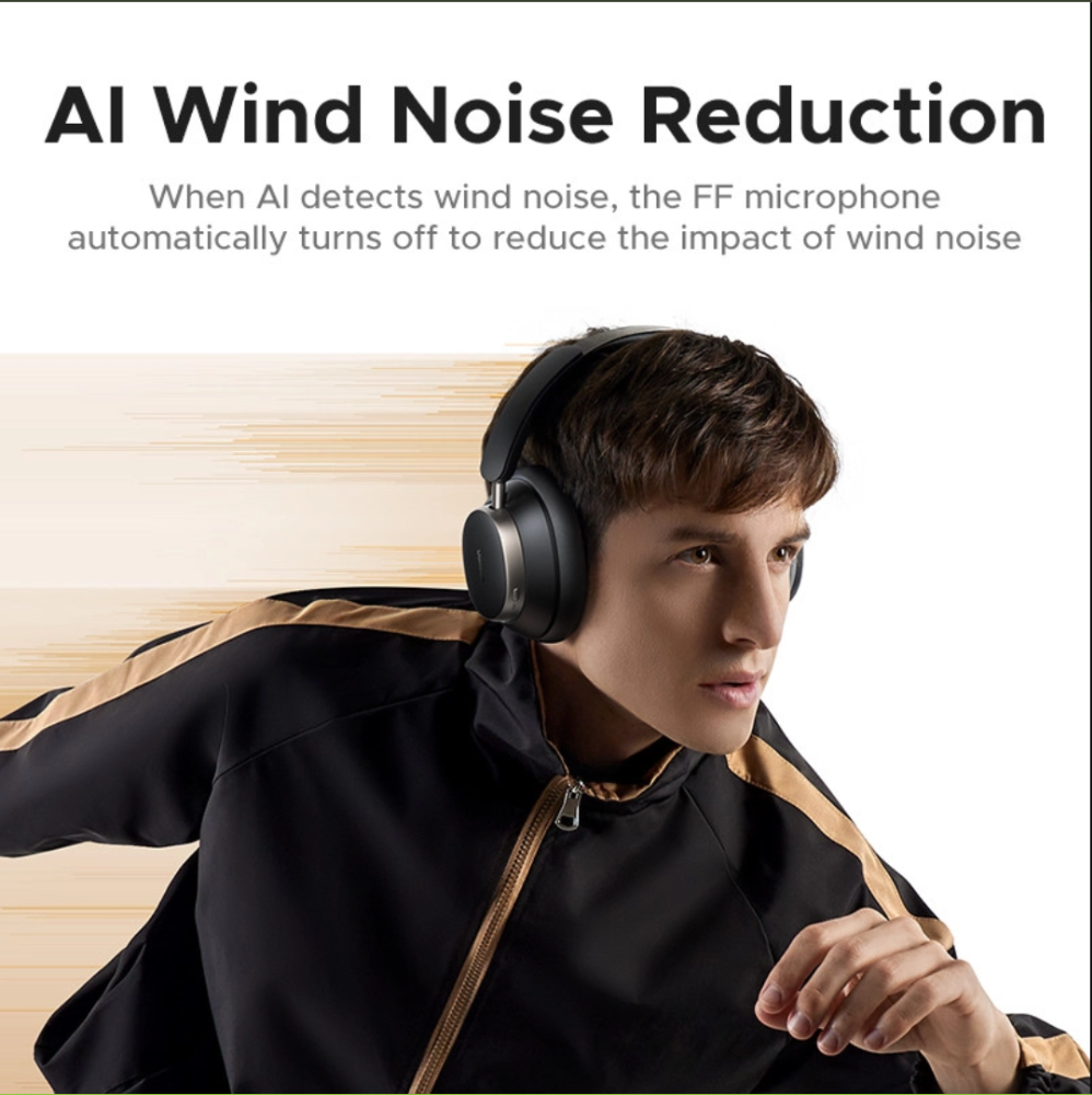 UGREEN Studio Pro Hybrid Active Noise Cancelling Headphones Black
