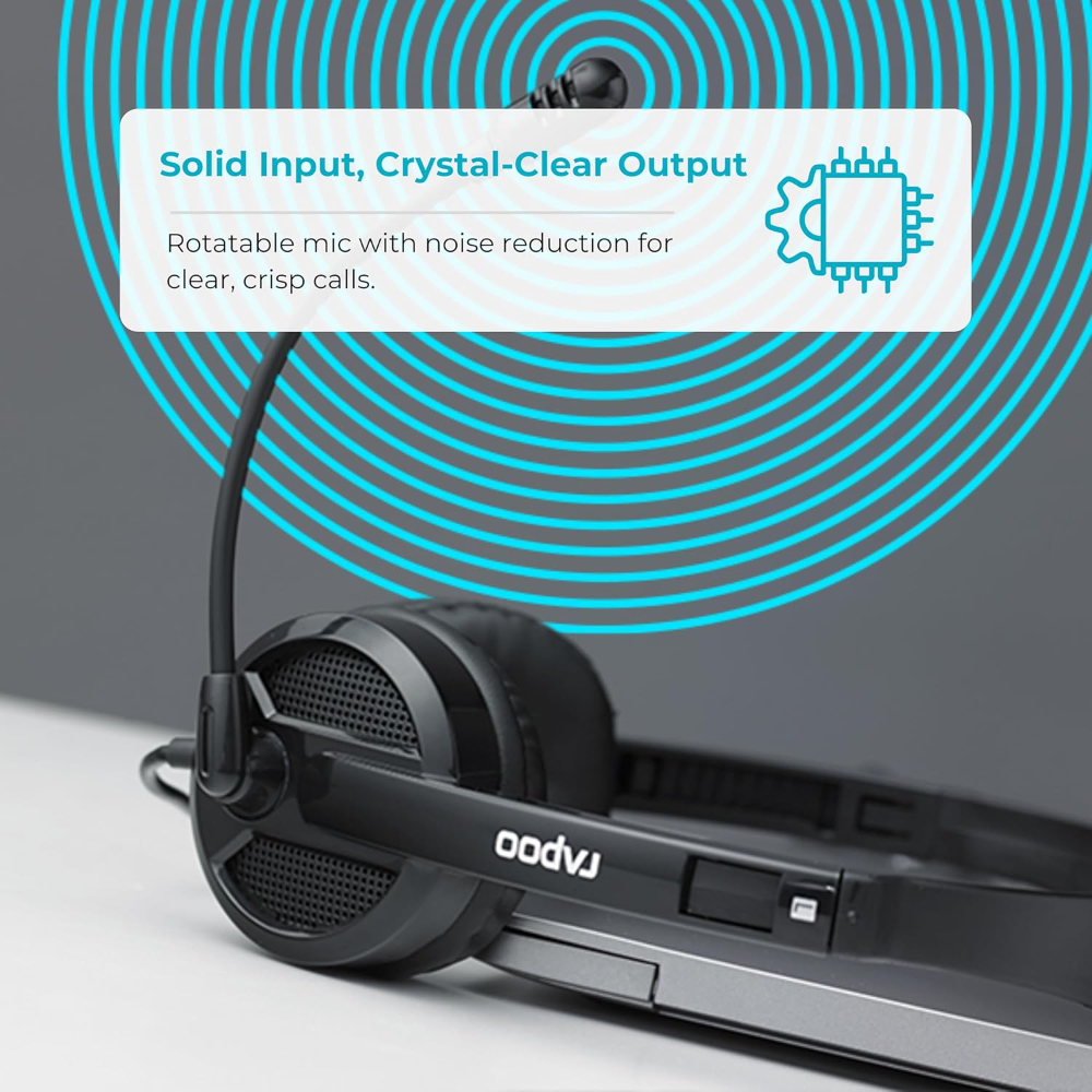 RAPOO H120 USB STEREO HEADSET WIRED